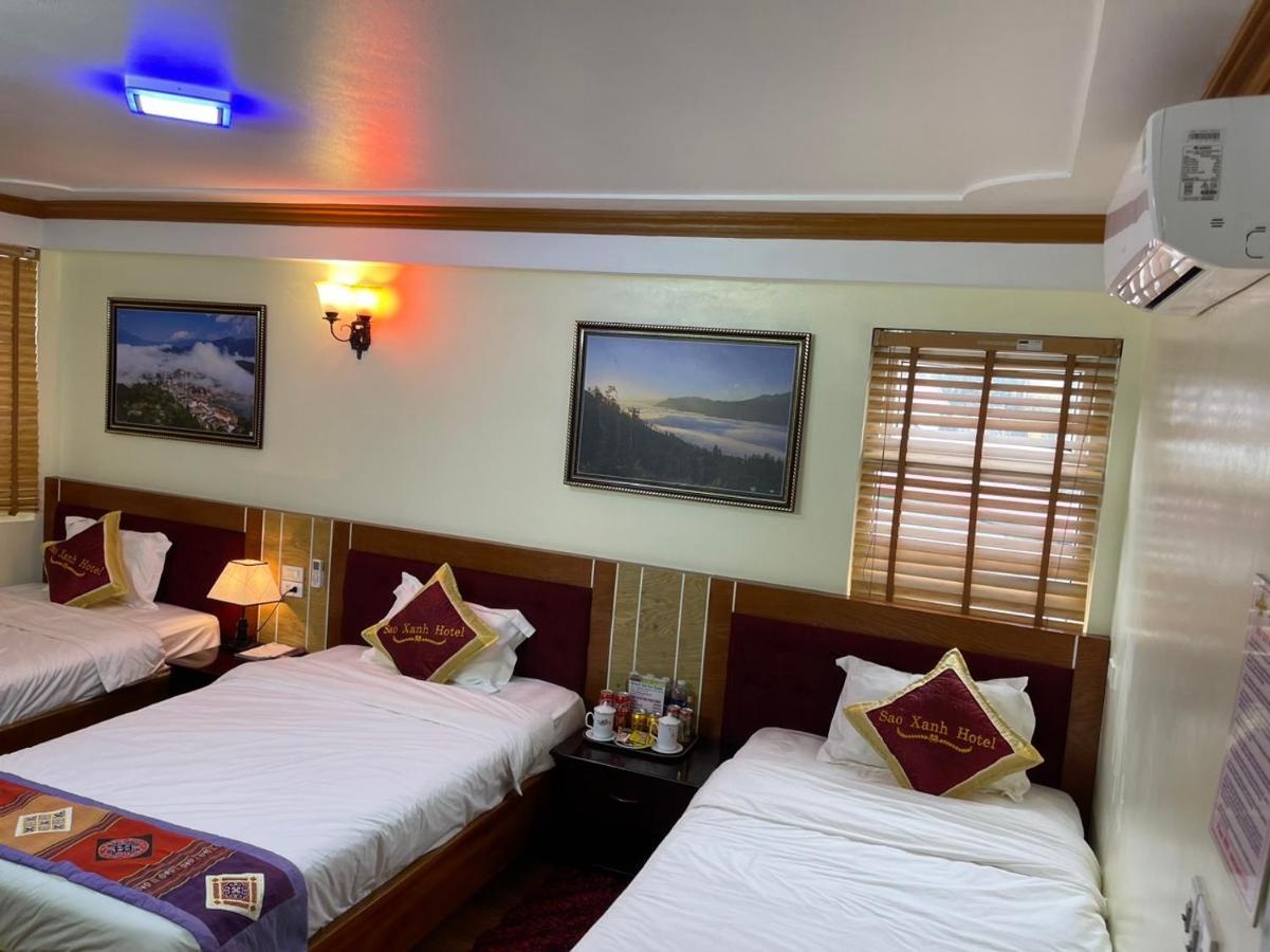 Hotel Sao Xanh Шапа Экстерьер фото