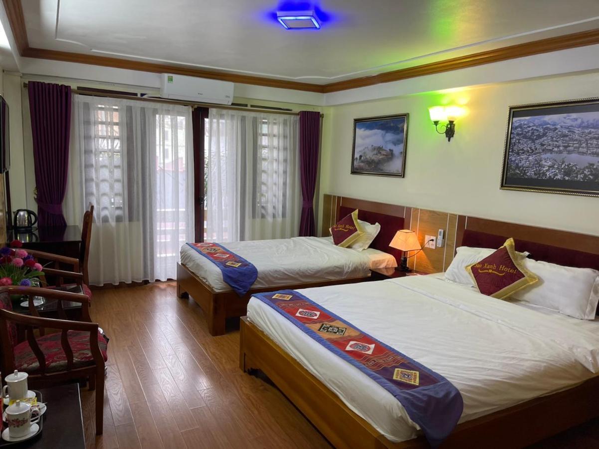 Hotel Sao Xanh Шапа Экстерьер фото
