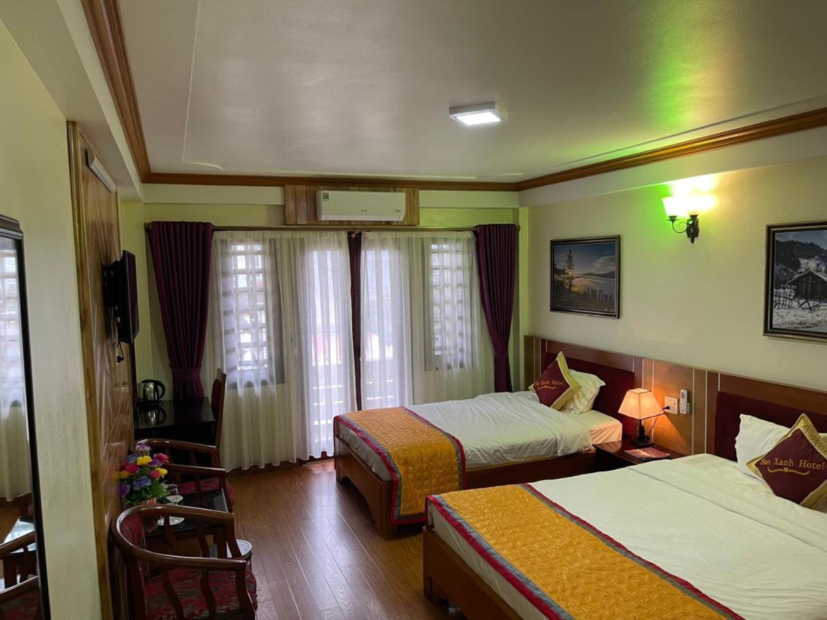 Hotel Sao Xanh Шапа Экстерьер фото