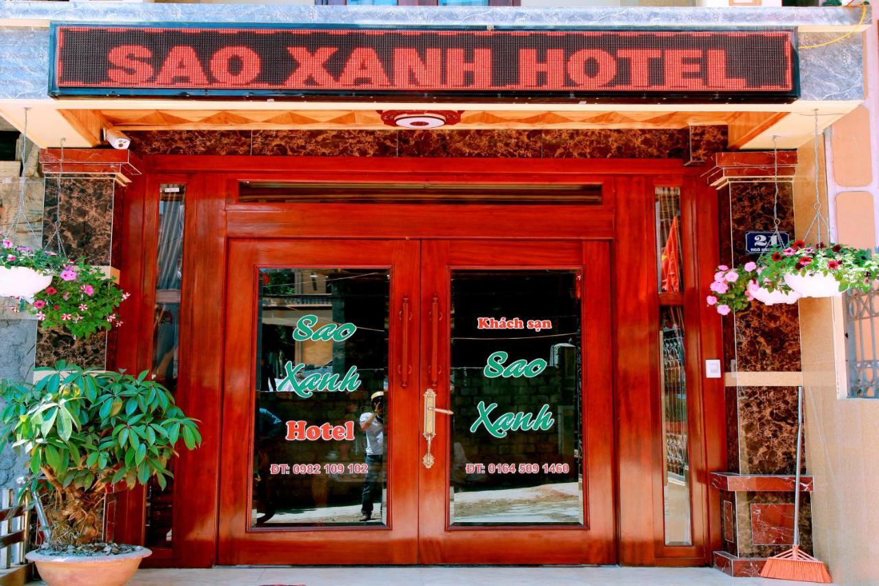 Hotel Sao Xanh Шапа Экстерьер фото
