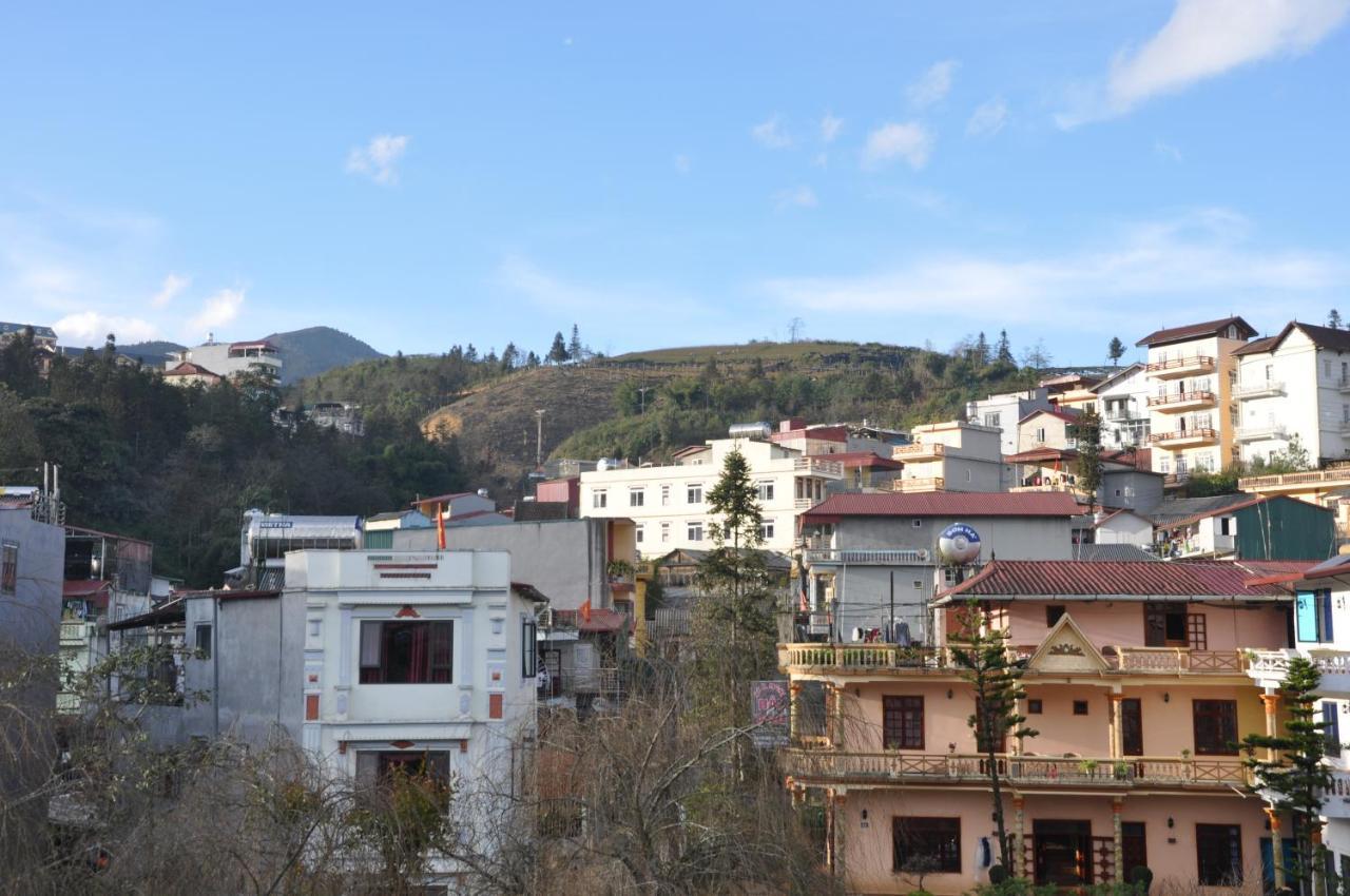 Hotel Sao Xanh Шапа Экстерьер фото